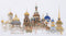 Thea Gouverneur - Borduurpakket met telpatroon - 430A - Voorgesorteerde DMC Garens - St. Petersburg - Aida - 79 cm x 50 cm - DIY Kit