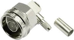 Telegärtner 100023894 100023894 N-connector Stekker, haaks 50 Ω 1 stuk(s)