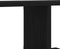vidaXL - Wandplank - voor - TV - Zwart - Eiken - 125x18x23 - cm - Bewerkt - Hout