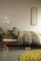 Beddinghouse Fera dekbedovertrek - Tweepersoons - 200 x 200/220 cm - Groen
