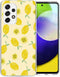 iMoshion Hoesje Geschikt voor Samsung Galaxy A53 Hoesje Siliconen - iMoshion Design hoesje - Geel / Lemons