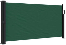 vidaXL - Windscherm - uittrekbaar - 100x300 - cm - donkergroen