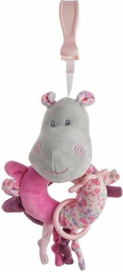 Hometique - RAMMELAAR ACTIVITY 20 CM ROZE NIJLPAARD