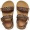 Reef Little Ahi - Convertible Slippers - Verstelbaar klittenband - Leopard - Maat 21/22