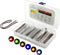 Quadrios LED-assortiment Rood, Groen, Geel, Blauw, Wit, Amber 20 mA 3.0 V
