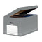 Elba archiefcontainer, ft 34,5 x 45 x 28 cm, grijs en wit