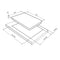 SMEG CORTINA || 60CM || GASKOOKPLAAT || RETRO || CREME || SR764PO || INBOUW ||