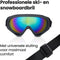 Skibril - Verstelbaar - UV Beschermend - Multi (8720167428401)