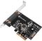 Silverstone ECU02-E - PCI-e 3.0 x2 interface kaart - 1x 20-pins USB 3.2 Gen 2 intern