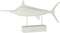 J-Line decoratie zwaardvis Op Voet - polyresin - wit