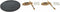 DKD Home Decor Sushi Serviesset - Keramisch - Bamboe - Rond