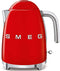 Smeg KLF03RDEU - Waterkoker - 1,7L 2400W - Rood