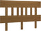 vidaXL - Hoofdbord - 138,5x3x81 - cm - massief - grenenhout - honingbruin
