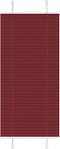 vidaXL - Plissé - rolgordijn - 60x100 - cm - stofbreedte - 59,4 - cm - bordeauxrood