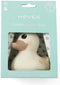 HEVEA - Kawan de eend mini - Creme - Waterdicht - 100 % natuurrubber