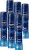 NIVEA MEN Fresh Active Deodorant Spray - 48u Bescherming - Aluminiumvrij en alcoholvrij (6 x 200 ml)