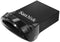 SanDisk Ultra Fit - USB 3.2 - 256GB - Zwart