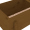 vidaXL - Plantenbak - verhoogd - 121x50x57 - cm - massief - grenenhout - honingbruin
