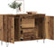 vidaXL - Dressoir - 104x35x70 - cm - bewerkt - hout - oud - houtkleurig