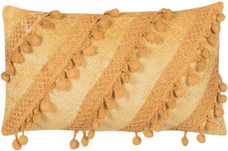 AYROOR - Sierkussen - Geel - 30 x 50 cm - Katoen