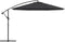 vidaXL - Zweefparasol - met - aluminium - paal - 350 - cm - zwart