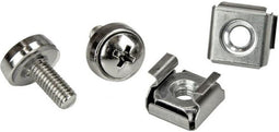 StarTech CABSCREWM52 - Montagekit - 100 Stuks M5 Montageschroeven en Plaatmoeren - Zilver (100 stuks)