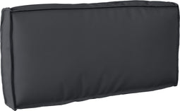 vidaXL - Kussen - voor - Rugleuning - Zwart - 80x40x12 - cm - Oxford - Stof