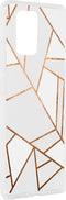 Hoesje Geschikt voor Samsung Galaxy S10 Lite Hoesje Siliconen - Design Backcover siliconen - Meerkleurig / White Graphic