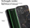 iMoshion Hoesje Geschikt voor iPhone 15 Pro Max Hoesje Siliconen - iMoshion Design hoesje - Zwart / Black Marble Transparent