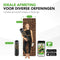 Tunturi Yoga Mat 8mm Pilates mat - Extra dikke fitness mat - 183x61x0,8 cm - Incl Draagtas - Ecologisch materiaal - Eenvoudig te reinigen - Panterprin