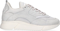 Goosecraft Alexis 1 - Dames Sneakers - Suède met mesh - Wit