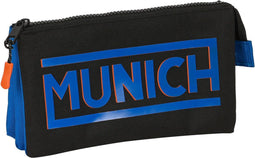 Pennenetui met 3 vakken Munich Submarine 22 x 12 x 3 cm