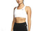 Nike Dri-FIT Swoosh - Sportbeha Dames - Nonpded - Wit - M