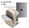 Aramae® Rugzak Dames - Laptoptas 15.6 Inch - Beige - Rugtas Meisje - Schooltas