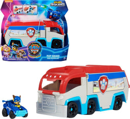 PAW Patrol The Mighty Movie - Pup Squad Patroller speelgoedtruck met lanceerplatform - Chase (1 stuk)