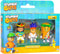 Boti Stumble Guys Actiefiguren Cleopatra, Sensei Firefist, Cerial Killer, 3st.