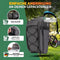 MIVELO Fietstas - 3-in-1 Waterdicht - 9 liter - Donkergrijs