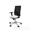 Piqueras y Crespo 2D086N0 - Bureaustoel - Verstelbare hoogte met armleuning - Wit