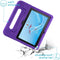 iMoshion Tablet Hoes Kinderen Geschikt voor Lenovo Tab P10 / Tab M10 - iMoshion Kidsproof Backcover met handvat - Paars