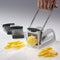 Westmark Frietsnijder met 3 snijramen en stempel, Easy Stix, wit/antraciet, 11802260