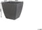 ZELI - Plantenbak - Donkergrijs - 49 cm - Polyresin