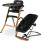 Deryan Curve Luxe Kinderstoel - Meegroei Kinderstoel - Wipstoel & Inlegkussen - Houtlook