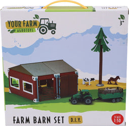 Agrotoys Boerderij Met Tractor En Dieren Schaal 1:50