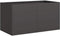 vidaXL - Plantenbak - 80x40x40 - cm - koudgewalst - staal - zwart