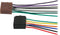 Nedis ISO-Kabel voor Autoradio - ISO-compatibiliteit: Standaard - 0.15 m - Rond - PVC - Polybag