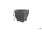 ZELI - Plantenbak - Donkergrijs - 34 cm - Polyresin