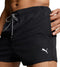 PUMA Swim Short Length - Korte Zwembroek Heren - Elastische Tailleband - Zwart - Maat S