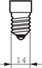 Philips CorePro LEDluster P45 E14 2,2W 2700K 250lm 230V – Warm Wit
