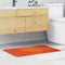 vidaXL - Badmat - Rechthoekig - Oranje - 60x90 - cm - Polypropeen - Antislip