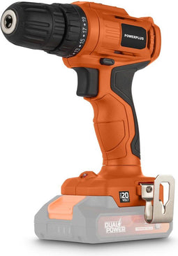 Powerplus POWDPO1000 - Accu schroefboormachine 20 V - Sleutelloze boorkop en soft grip